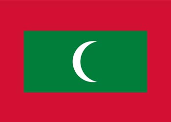 Urna eleitoral das Maldivas